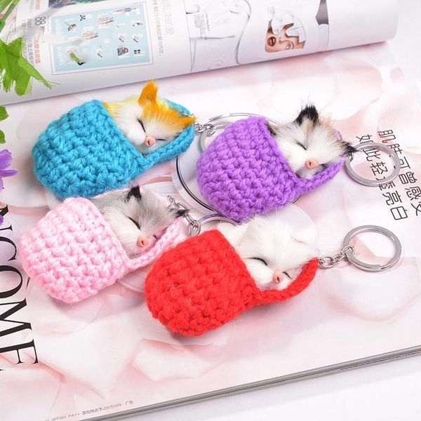 sleeping cat pompom keychains for women girls handmade woven shoes faux fur kitten key chains car key rings1, Silver
sleeping cat pompom keychains for women girls handmade woven shoes faux fur kitten key chains car key rings1, Silver