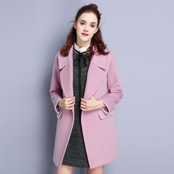 2021 new winter woolen coats pink korean autumn fur wome outward women's clothes woven mujer invierno kj125 iirt, Black;brown
2021 new winter woolen coats pink korean autumn fur wome outward women's clothes woven mujer invierno kj125 iirt, Black;brown