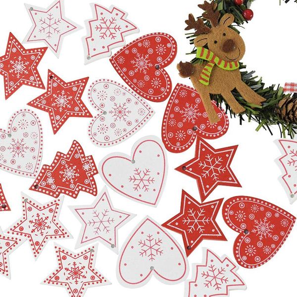 10pcs 5cm red white heart star wooden christmas ornament hanging pendants xmas tree decor for home diy wood craft new year gift wmtrrd
10pcs 5cm red white heart star wooden christmas ornament hanging pendants xmas tree decor for home diy wood craft new year gift wmtrrd