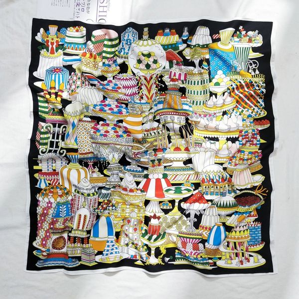 silk neck scarf foulard satin scarf female silk head scarves for ladies hand rolled scarf 90 foulard luxe curling aniam print colorful, Blue;gray
silk neck scarf foulard satin scarf female silk head scarves for ladies hand rolled scarf 90 foulard luxe curling aniam print colorful, Blue;gray
