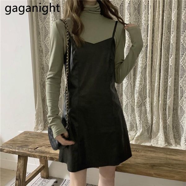 women's tracksuits gaganight leather skirt solid off the shoulder knee-length high street chic 2021 spring autumn fashion, Gray
women's tracksuits gaganight leather skirt solid off the shoulder knee-length high street chic 2021 spring autumn fashion, Gray