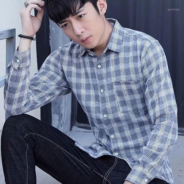 men's casual shirts men's slim button-down cotton cozy shirt long sleeve plaid business work, White;black
men's casual shirts men's slim button-down cotton cozy shirt long sleeve plaid business work, White;black