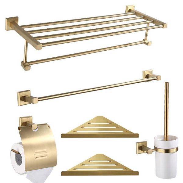 solid brass bathroom accessories gold brushed towel shelf 60cm toilet paper holder ceramic toothbrush cup holder bbyhyk lipper
solid brass bathroom accessories gold brushed towel shelf 60cm toilet paper holder ceramic toothbrush cup holder bbyhyk lipper