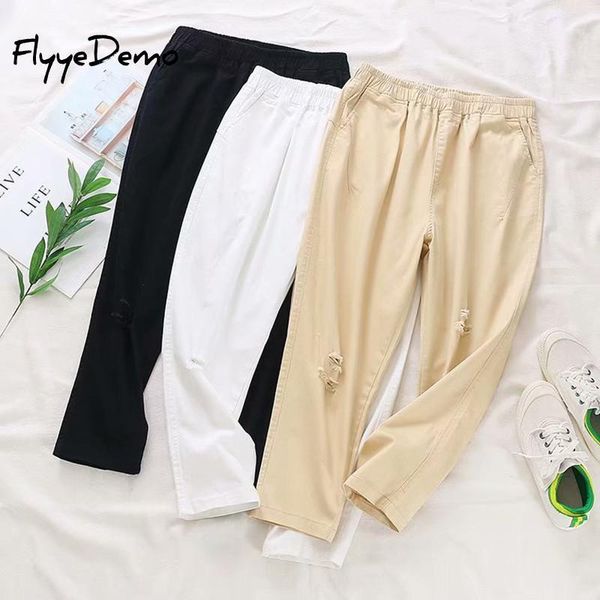 women fashion streetwear pants hollow out calf length elastic waist joggers female loose trousers casual plus size harem pants1, Black;white
women fashion streetwear pants hollow out calf length elastic waist joggers female loose trousers casual plus size harem pants1, Black;white