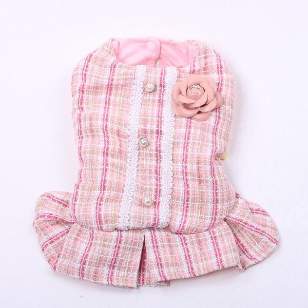 dog apparel princess cat dress hoodie plaid rose design pet puppy skirt autumn/winter clothes outfit 5 sizes 2 colours
dog apparel princess cat dress hoodie plaid rose design pet puppy skirt autumn/winter clothes outfit 5 sizes 2 colours