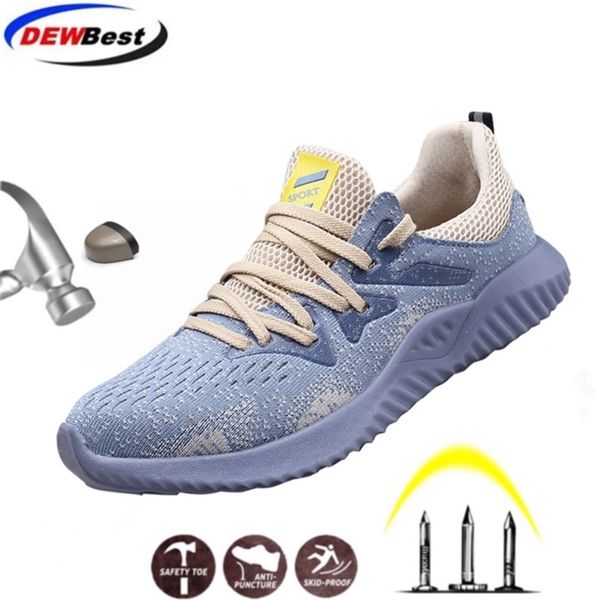 dewfor men male autumn breathable shoes steel toe indestructible safety work boots sneakers y200915, Black;brown
dewfor men male autumn breathable shoes steel toe indestructible safety work boots sneakers y200915, Black;brown