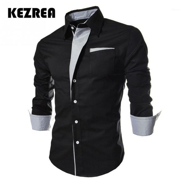 kezrea 2020 casual shirt fashion stripes assorted colors style slim shirt men casual style long-sleeve1, White;black
kezrea 2020 casual shirt fashion stripes assorted colors style slim shirt men casual style long-sleeve1, White;black