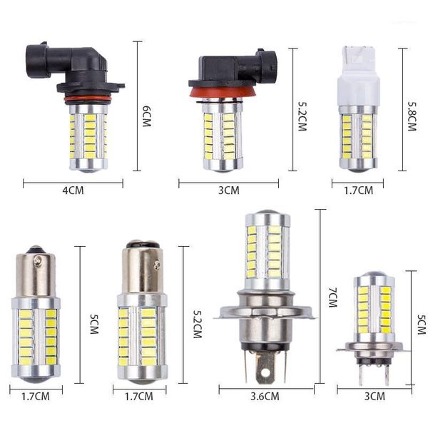 car styling 9006 4 p21w 1156 1157 h4 h7 t20 h11 led ba15s 33smd 5730 brake parking reverse lights fog lamps headlight bulb drl1
car styling 9006 4 p21w 1156 1157 h4 h7 t20 h11 led ba15s 33smd 5730 brake parking reverse lights fog lamps headlight bulb drl1