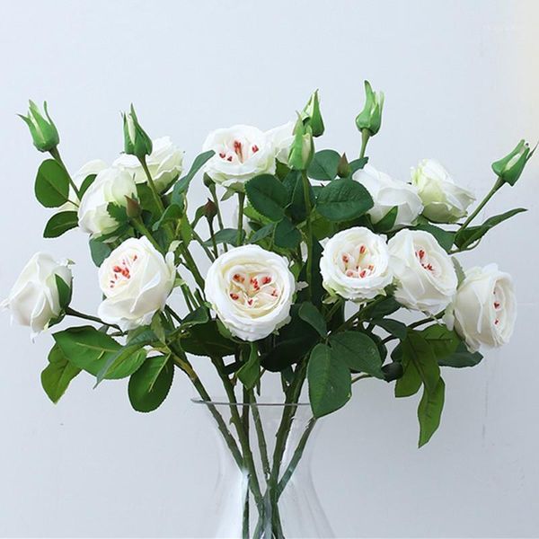rose branch white silk artificial flowers flores home party wedding decoration mariage roses fake flower1
rose branch white silk artificial flowers flores home party wedding decoration mariage roses fake flower1