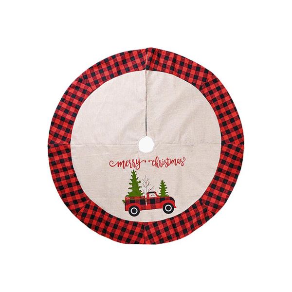 universal christmas tree skirt car print xmas tree ornaments checked ege festive holiday party props
universal christmas tree skirt car print xmas tree ornaments checked ege festive holiday party props