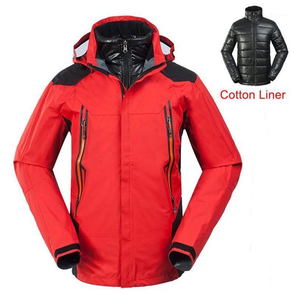 men jackets autumn and winter outdoor thick waterproof skiing hiking two-piece warm liner sportswear cold-resistant windbreaker1, Blue;black
men jackets autumn and winter outdoor thick waterproof skiing hiking two-piece warm liner sportswear cold-resistant windbreaker1, Blue;black