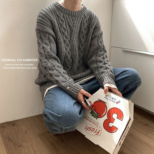 2021 new privathinker men's thickened warm solid color korean streetwear woman pullovers soft male fashion sweater clothing z9pl, White;black
2021 new privathinker men's thickened warm solid color korean streetwear woman pullovers soft male fashion sweater clothing z9pl, White;black