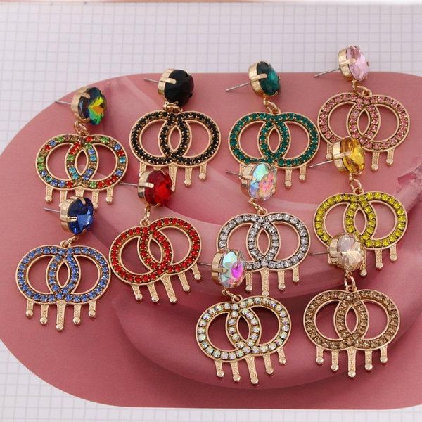 New Design Crystal Earrings Zinc Alloy Earrings For Women Letter Drop Fashion Hot Sale Jewelry Gifts 2021 Oorbellen, Silver
New Design Crystal Earrings Zinc Alloy Earrings For Women Letter Drop Fashion Hot Sale Jewelry Gifts 2021 Oorbellen, Silver