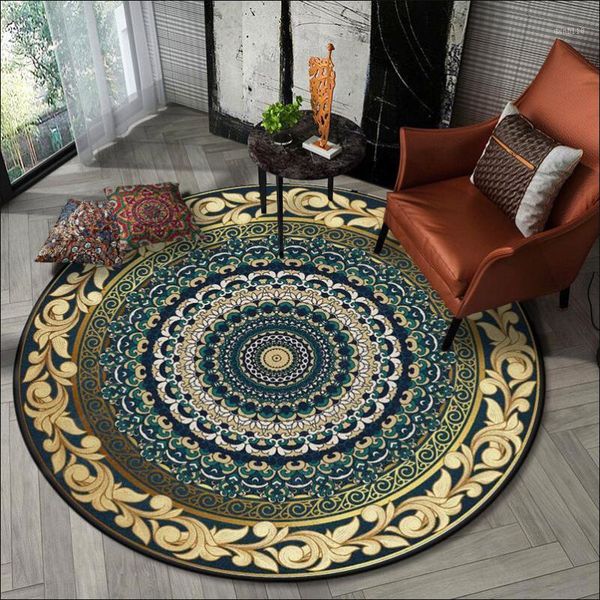 custom european classical vintage ethnic mandala round carpet non-slip balcony coffee table hanging basket home decoration mat1
custom european classical vintage ethnic mandala round carpet non-slip balcony coffee table hanging basket home decoration mat1