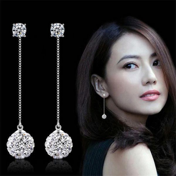 dangle & chandelier 2021 fashion brand jewelry elegant style cute round drop long earrings silver plated earring for women gift
dangle & chandelier 2021 fashion brand jewelry elegant style cute round drop long earrings silver plated earring for women gift
