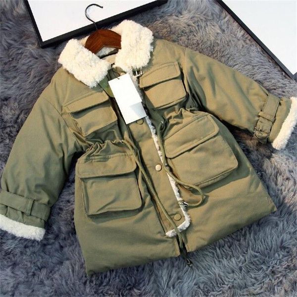 down coat a3290 girls' padded clothes winter thickened children's lapel plus velvet cotton baby mid-length boy1, Blue;gray
down coat a3290 girls' padded clothes winter thickened children's lapel plus velvet cotton baby mid-length boy1, Blue;gray
