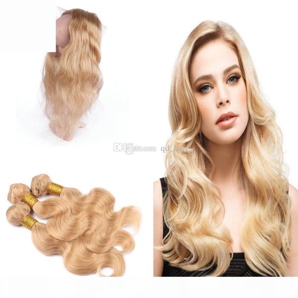 brazilian body wave 27 human hair weaves with pre plucked 360 lace frontal honey blonde 360 lace frontal with 27 hair bundles, Black;brown
brazilian body wave 27 human hair weaves with pre plucked 360 lace frontal honey blonde 360 lace frontal with 27 hair bundles, Black;brown