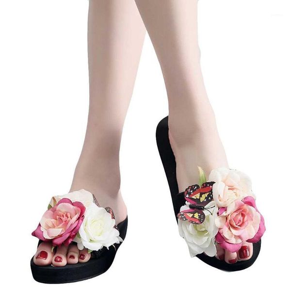 sagace women sandals summer 2020 ladies butterfly decoration flower high-slippers indoor outdoor bohemian females shoes1, Black
sagace women sandals summer 2020 ladies butterfly decoration flower high-slippers indoor outdoor bohemian females shoes1, Black