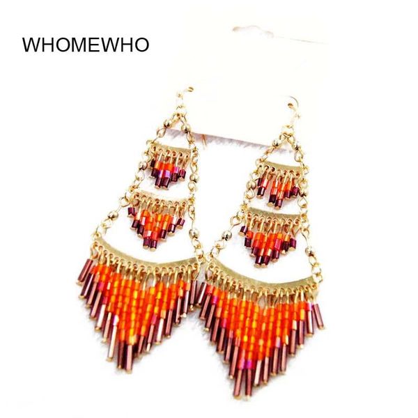 bohemia gold alloy metal handmade seed beads drop earrings summer beach gyspy accessories fashion women bridal party jewelry, Silver
bohemia gold alloy metal handmade seed beads drop earrings summer beach gyspy accessories fashion women bridal party jewelry, Silver