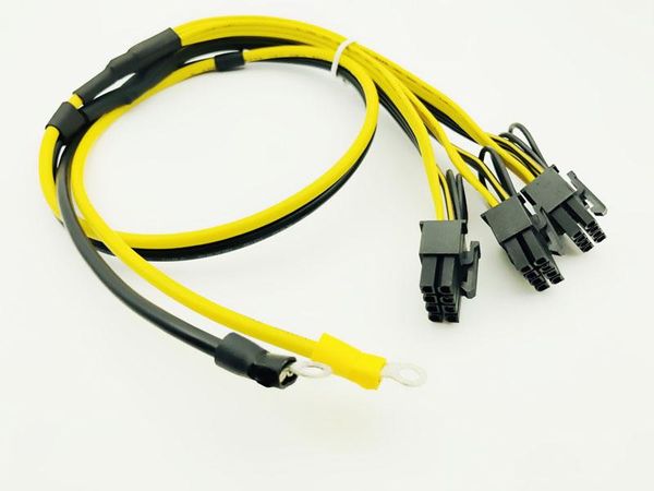 computer cables & connectors 70cm power supply cable 6+2pin video card o terminal to 8pin adapter 12awg+18awg splitter wire for miner mining
computer cables & connectors 70cm power supply cable 6+2pin video card o terminal to 8pin adapter 12awg+18awg splitter wire for miner mining