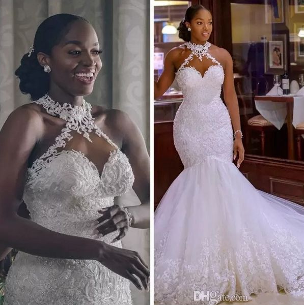 bridal gowns arabic aso ebi vintage lace beaded wedding dresses sheer neck mermaid 2022 robe de mariee vestidos de noiva, White
bridal gowns arabic aso ebi vintage lace beaded wedding dresses sheer neck mermaid 2022 robe de mariee vestidos de noiva, White