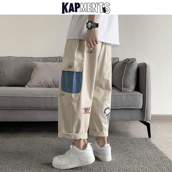 kapments men wide leg big pockets patchwork cargo pants 2020 overalls mens japanese streetwear joggers male harajuku sweatpants1, Black
kapments men wide leg big pockets patchwork cargo pants 2020 overalls mens japanese streetwear joggers male harajuku sweatpants1, Black
