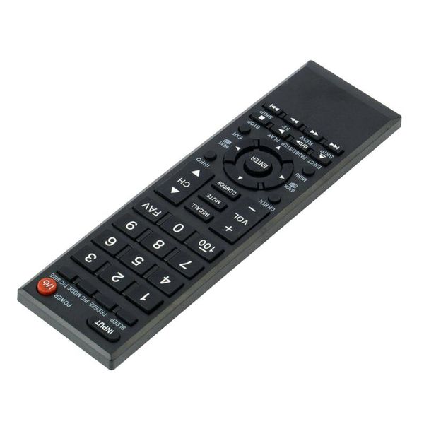 replacement parts ergonomic battery powered with hard ic black handheld english version remote controller for toshiba ct-90325
replacement parts ergonomic battery powered with hard ic black handheld english version remote controller for toshiba ct-90325