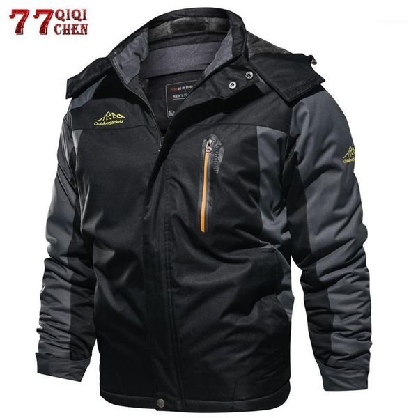 winter jacket men casual windproof waterproof fleece coat thick warm hooded parkas plus velvet jackets overcoat 7xl 8xl1, Black
winter jacket men casual windproof waterproof fleece coat thick warm hooded parkas plus velvet jackets overcoat 7xl 8xl1, Black