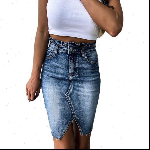 brand new woman trendy retro washed ruffled high waist denim skirts female summer bodycon hip denim skirt saia jeans, Black
brand new woman trendy retro washed ruffled high waist denim skirts female summer bodycon hip denim skirt saia jeans, Black