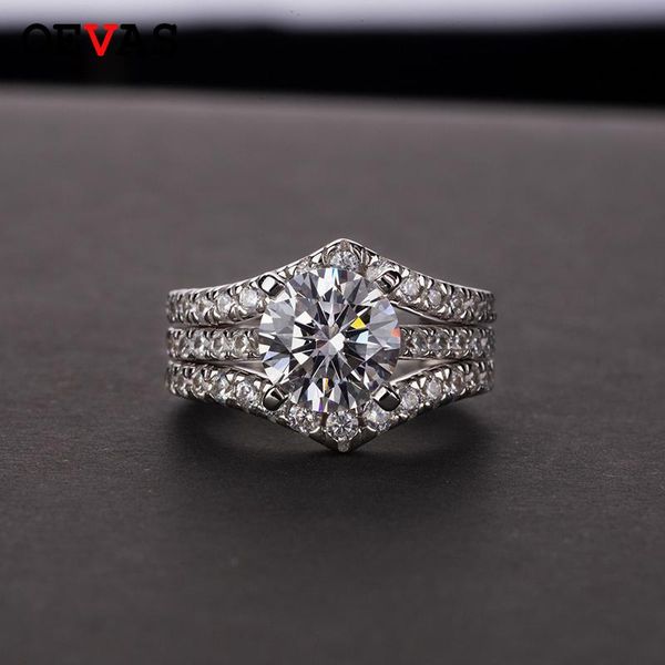 cluster rings oevas 100% 925 sterling silver sparkling moissanite ring set for women 3pcs/set engagement wedding party bride band fine jewel, Golden;silver
cluster rings oevas 100% 925 sterling silver sparkling moissanite ring set for women 3pcs/set engagement wedding party bride band fine jewel, Golden;silver