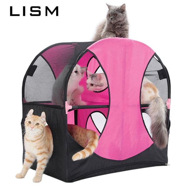 cat beds & furniture portable folding pet double layer tent dog play house bed mat kennel cage water resistant outdoor supplies
cat beds & furniture portable folding pet double layer tent dog play house bed mat kennel cage water resistant outdoor supplies