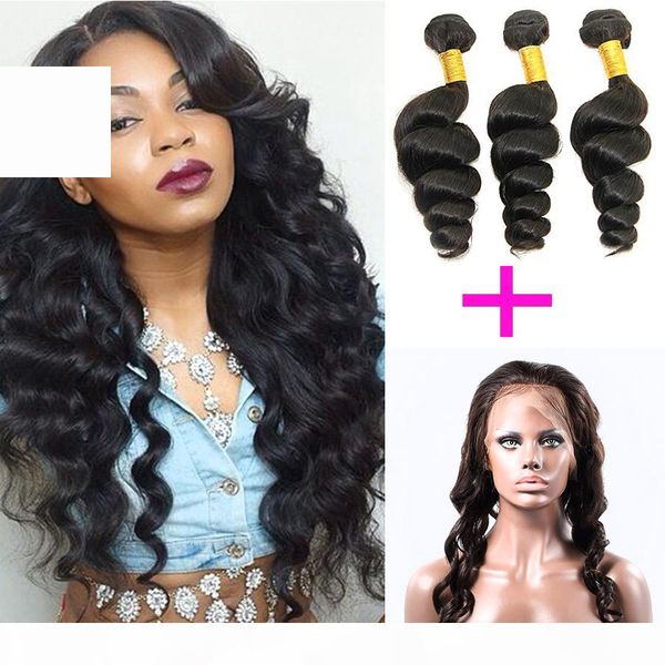 8a 360 lace frontal closure with bundles 3pcs lot malaysian virgin human hair loose deep wave with full 360 frontal band natural hairline, Black;brown
8a 360 lace frontal closure with bundles 3pcs lot malaysian virgin human hair loose deep wave with full 360 frontal band natural hairline, Black;brown