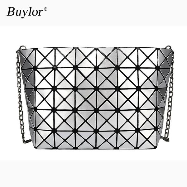 buylor geometric chain bag holographic shoulder bag sequin laser handbag fashion lattice strap small messenger for party
buylor geometric chain bag holographic shoulder bag sequin laser handbag fashion lattice strap small messenger for party