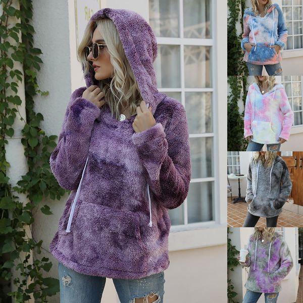 hoodies for women sweatshirts tie-dye printing stitching pocket zipper stand collar long sleeve sweater, Black 
hoodies for women sweatshirts tie-dye printing stitching pocket zipper stand collar long sleeve sweater, Black
