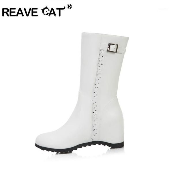 boots reavecat winter warm knee high round toe wedges height increasing pu zipper buckle big size 33-43 black white daily a31011
boots reavecat winter warm knee high round toe wedges height increasing pu zipper buckle big size 33-43 black white daily a31011