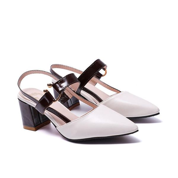 2021 spring hollow coarse sandals high-heeled shallow mouth pointed pumps shoes women female high heels large size mujer, Black
2021 spring hollow coarse sandals high-heeled shallow mouth pointed pumps shoes women female high heels large size mujer, Black