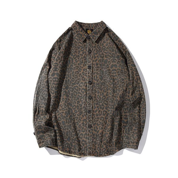 2021 new fashion autumn leopard long-sleeve shirt plus size hip streetwear new male g3ke, White;black
2021 new fashion autumn leopard long-sleeve shirt plus size hip streetwear new male g3ke, White;black