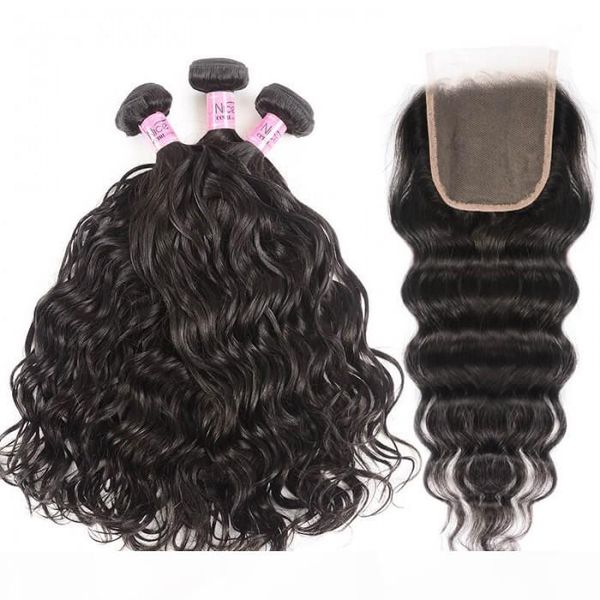 tkwig hair icenu series 3 bundles natural wave virgin in human hair with 4x4 lace closure, Black;brown
tkwig hair icenu series 3 bundles natural wave virgin in human hair with 4x4 lace closure, Black;brown