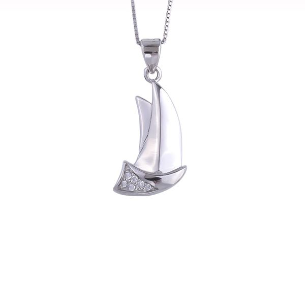 925 sterling silver zircon sailboat necklaces for women classic long chain pendants party fashion jewelry gifts q0531
925 sterling silver zircon sailboat necklaces for women classic long chain pendants party fashion jewelry gifts q0531