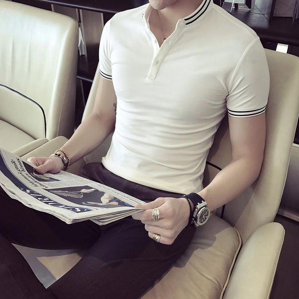 2020 new style fashion men's in summer pure cotton short sleeve shirts/male slim fit leisure shirts 4xl, White;black
2020 new style fashion men's in summer pure cotton short sleeve shirts/male slim fit leisure shirts 4xl, White;black