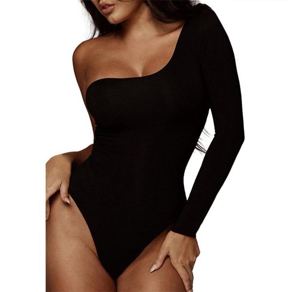 off one shoulder skinny women bodysuit autumn winter long sleeve oblique collar women rompers black cotton jumpsuit a3, Black;white
off one shoulder skinny women bodysuit autumn winter long sleeve oblique collar women rompers black cotton jumpsuit a3, Black;white