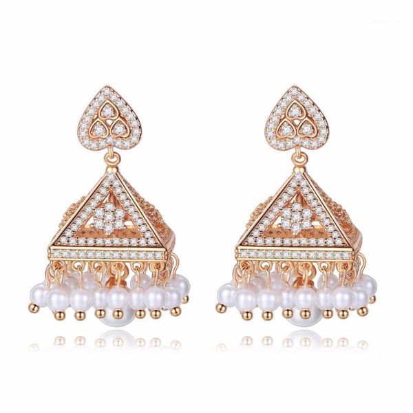 original india middle east woman spirit tower earnail pendant zircon heart-shaped pearl ear pendant earrings1, Silver
original india middle east woman spirit tower earnail pendant zircon heart-shaped pearl ear pendant earrings1, Silver