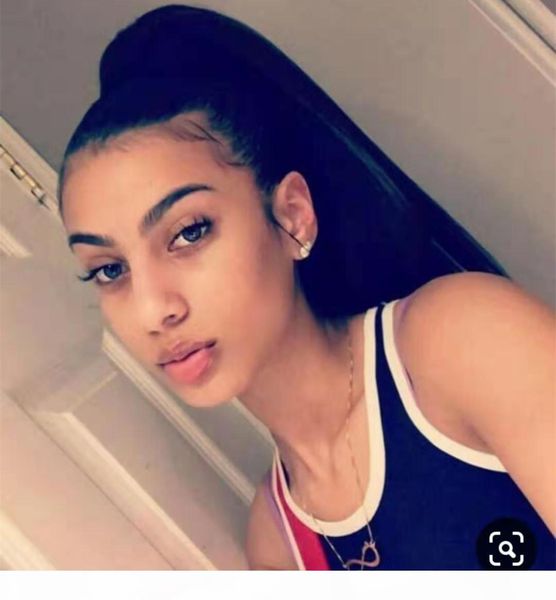 natural dyeable silky straight pony tail hairpiece wraps long high sleek real hair fake clip in drawstring indian remy hair ponytail 120g, Black
natural dyeable silky straight pony tail hairpiece wraps long high sleek real hair fake clip in drawstring indian remy hair ponytail 120g, Black