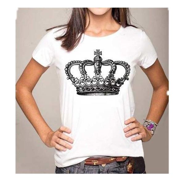 crown print t shirt women short sleeve o neck loose tshirt summer fashion ladies tee shirt clothes camisetas mujer, White
crown print t shirt women short sleeve o neck loose tshirt summer fashion ladies tee shirt clothes camisetas mujer, White