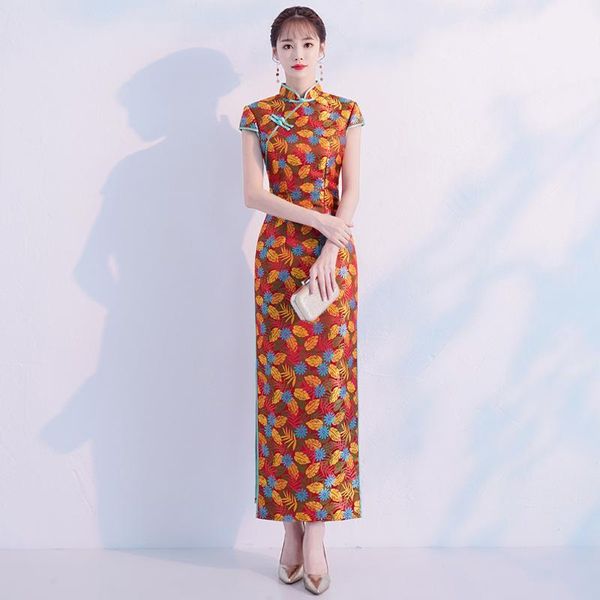novelty satin cheongsam vintage chinese style long qipao womens slim party slim dress retro lady clothe vestidos size s-2xl1, Black;gray
novelty satin cheongsam vintage chinese style long qipao womens slim party slim dress retro lady clothe vestidos size s-2xl1, Black;gray