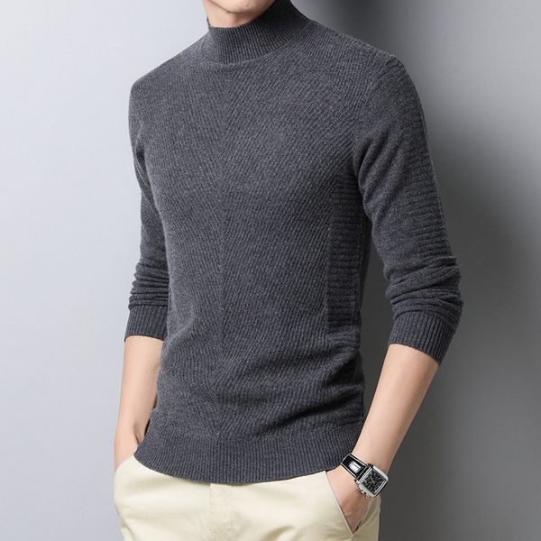 2021 new male fall half turtleneck high version i grow fashion sweater men's clothes ns7k, White;black
2021 new male fall half turtleneck high version i grow fashion sweater men's clothes ns7k, White;black