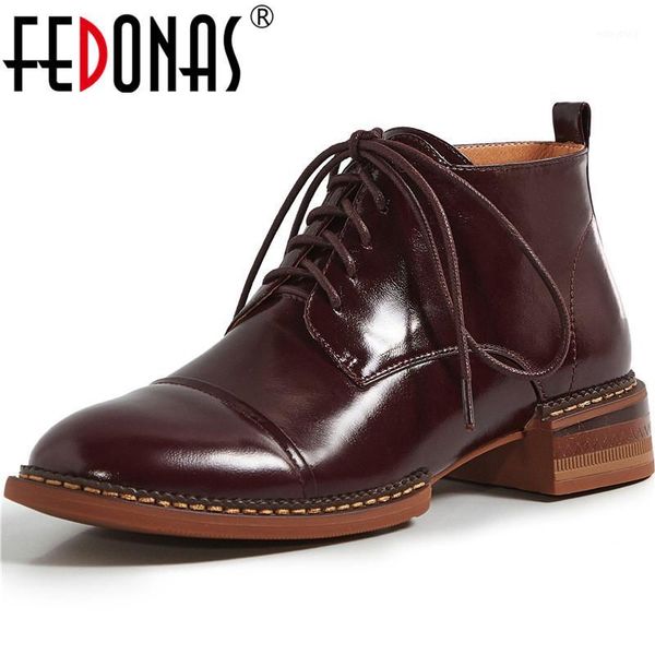 fedonas fashion shallow genuine leather women's shoes cross tied platform chunky heels pumps office lady party shoes woman1, Black
fedonas fashion shallow genuine leather women's shoes cross tied platform chunky heels pumps office lady party shoes woman1, Black