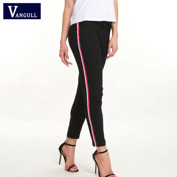 vangull striped skinny high waist pants new women autumn new drawstring pockets cotton pencil pants black casual women trousers cx200812, Black;white
vangull striped skinny high waist pants new women autumn new drawstring pockets cotton pencil pants black casual women trousers cx200812, Black;white