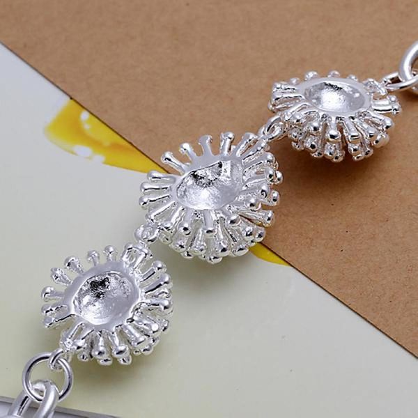 beautiful elegant wedding women men silver color big flower chain bracelet fashion classic jewelry wholesale h014 h sqcsdy, Black
beautiful elegant wedding women men silver color big flower chain bracelet fashion classic jewelry wholesale h014 h sqcsdy, Black