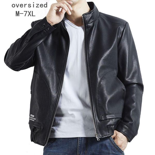 men's jacket coat 7xl artificial leather motorcycle jacket pu lapel fashion coat(oversized plus size, Black
men's jacket coat 7xl artificial leather motorcycle jacket pu lapel fashion coat(oversized plus size, Black